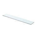 Glass Panel Clear Tempered glass 31.5 x 4.7 in Glass surface