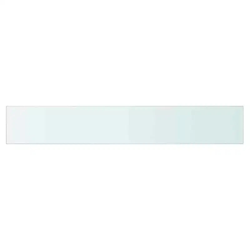 Panneau de verre Verre trempé transparent 31,5 x 4,7 po Surface en verre