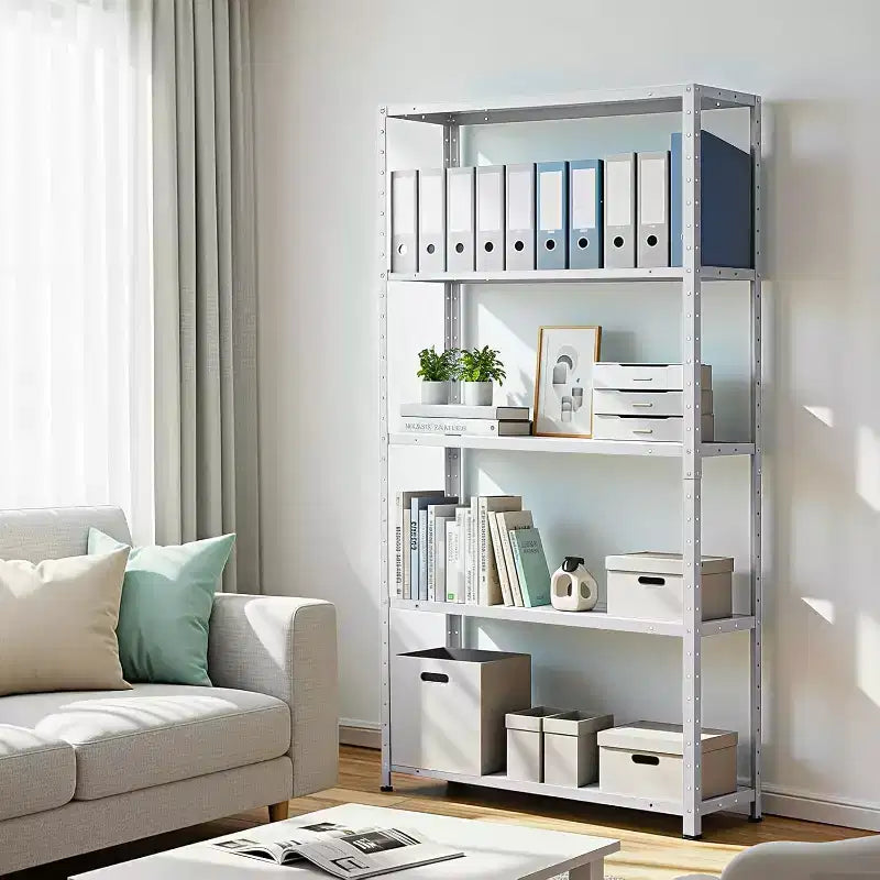 Étagères de rangement réglables COZONY, unité d'organisation en métal pour garage, chambre, salon, bureau, placard