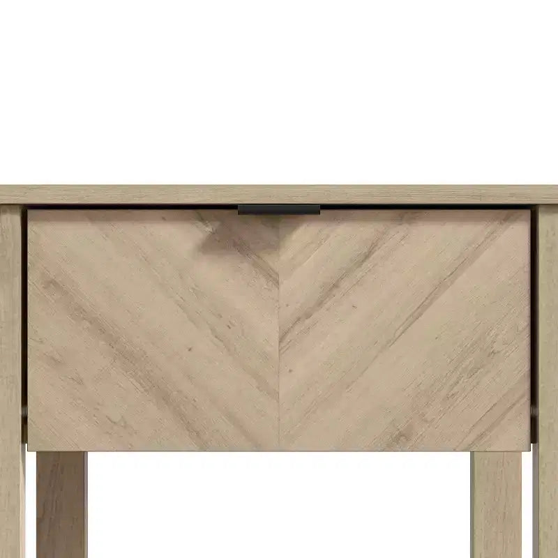 Galano - Ensemble de 2 tables de chevet avec tiroir et étagère ouverte de rangement - 41,9 cm H x 39,1 cm l x 58,9 cm P