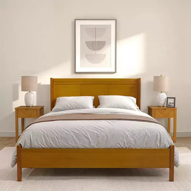 Galano - Ensemble de 2 tables de chevet avec tiroir et étagère ouverte de rangement - 41,9 cm H x 39,1 cm l x 58,9 cm P