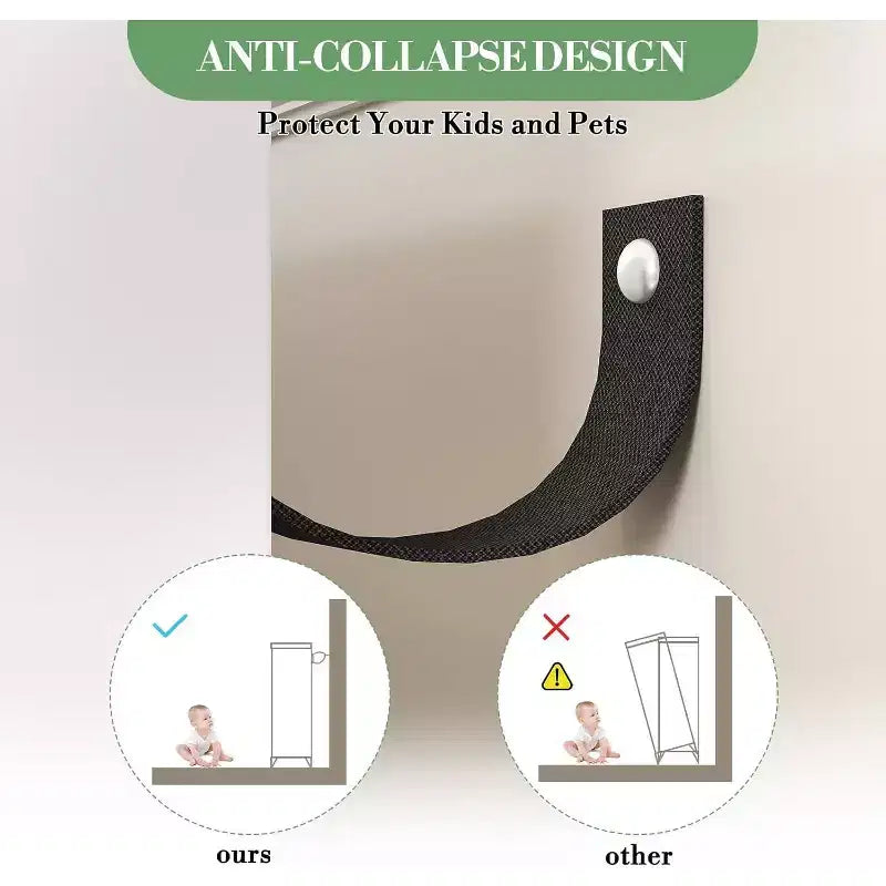 Commode Acekool à 6 tiroirs, commode moderne avec poignées et pieds dorés, meuble de rangement pour chambre ou salon
