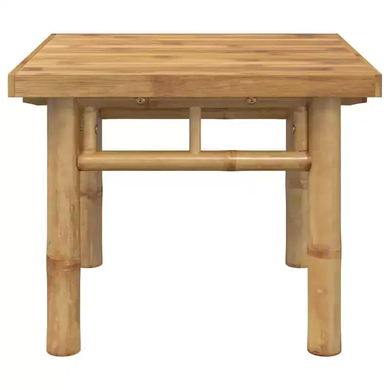 vidaXL Table Basse d'Appoint Salon Chambre Couloir Bureau Meuble Bambou - 43,3 x 21,7 x 13,8