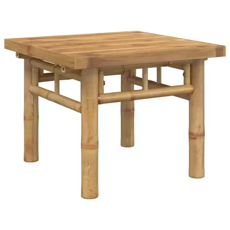 vidaXL Table Basse d'Appoint Salon Chambre Couloir Bureau Meuble Bambou - 43,3 x 21,7 x 13,8