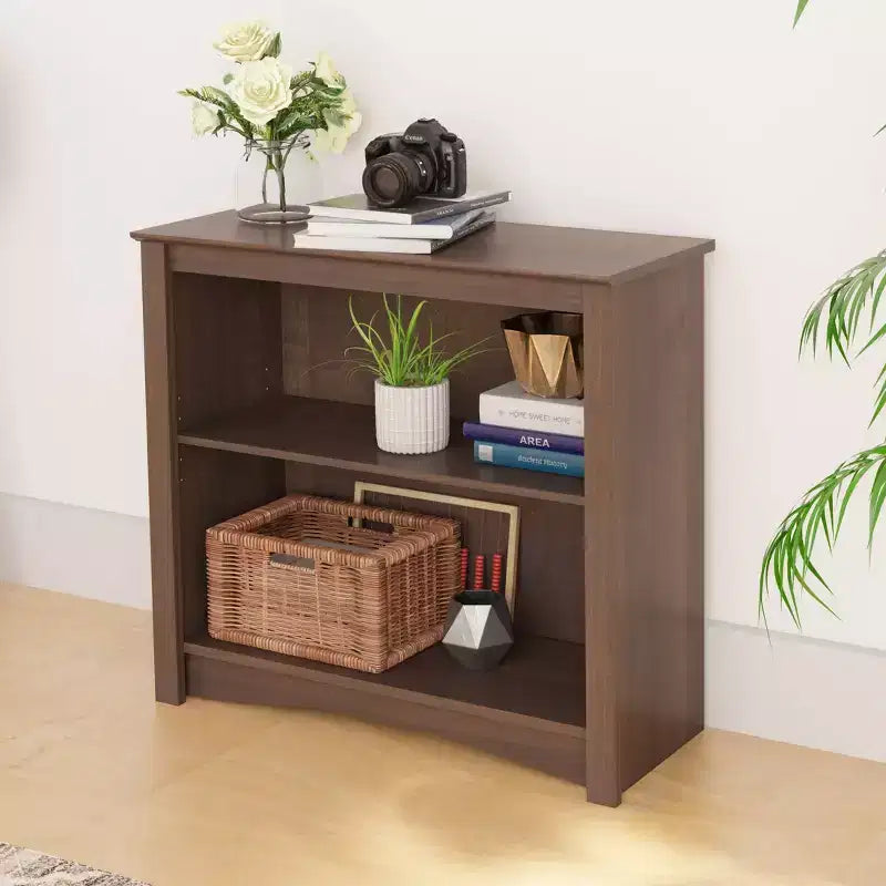 Étagère 2 tablettes 29 po expresso – Prepac : Tablettes réglables, fini laminé, composite de bois, capacité de 40 lb