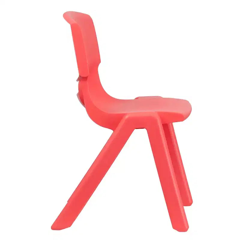 Lot de 2 chaises d'écolier empilables en plastique Flash Furniture, hauteur d'assise 39,5 cm