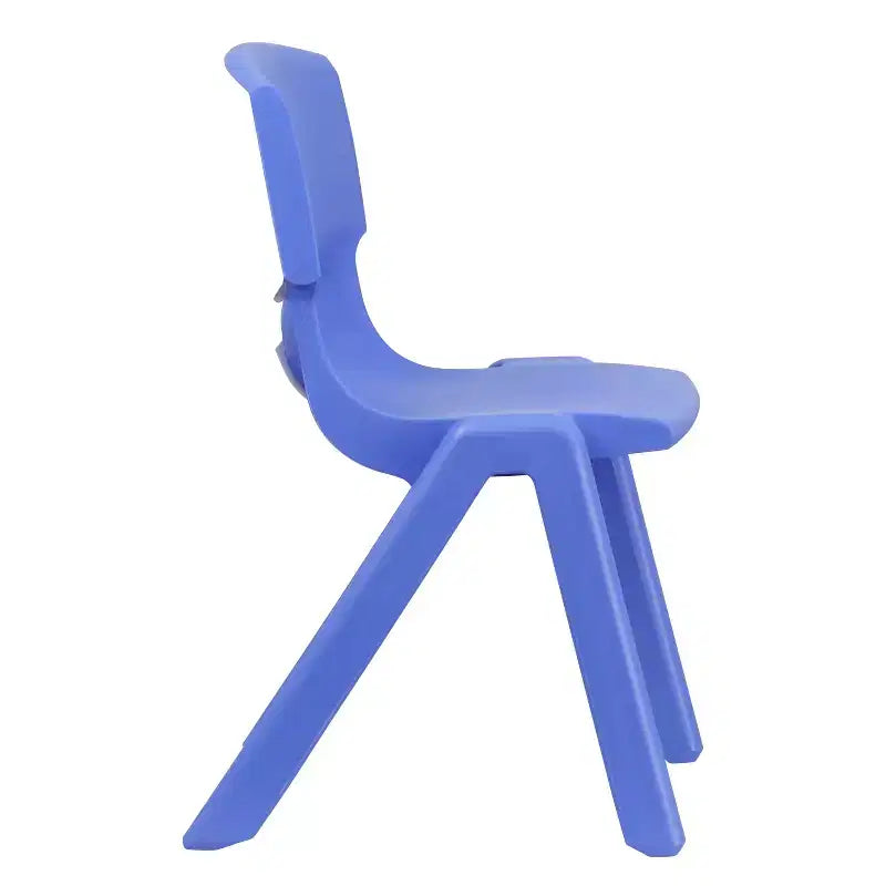 Lot de 2 chaises d'écolier empilables en plastique Flash Furniture, hauteur d'assise 39,5 cm