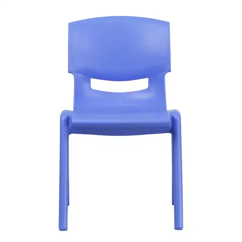 Lot de 2 chaises d'écolier empilables en plastique Flash Furniture, hauteur d'assise 39,5 cm