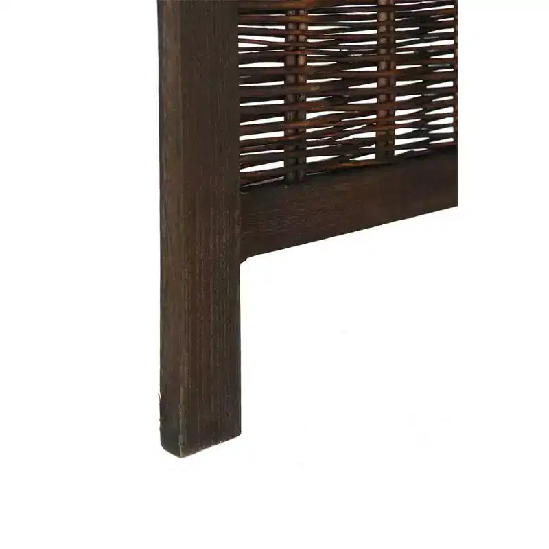 Paravent en osier et bois Legacy Decor