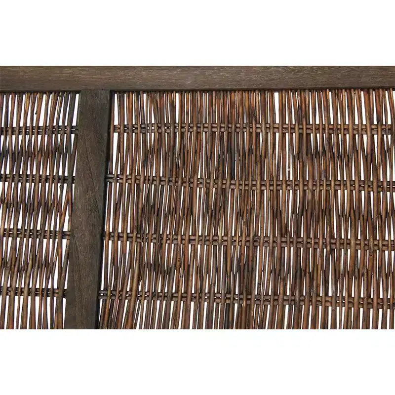 Paravent en osier et bois Legacy Decor