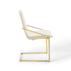 Fauteuil de salle à manger en velours