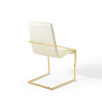 Fauteuil de salle à manger en velours