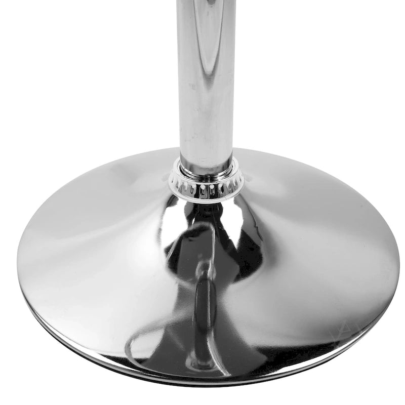 Tabourets de bar réglables en hauteur, lot de 2 – Siège pivotant rembourré