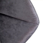 Tabourets de bar réglables en hauteur, lot de 2 – Siège pivotant rembourré