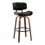 Tabouret de bar à hauteur fixe du milieu du siècle (lot de 2)