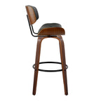 Tabouret de bar à hauteur fixe du milieu du siècle (lot de 2)