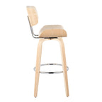 Tabouret de bar à hauteur fixe du milieu du siècle (lot de 2)