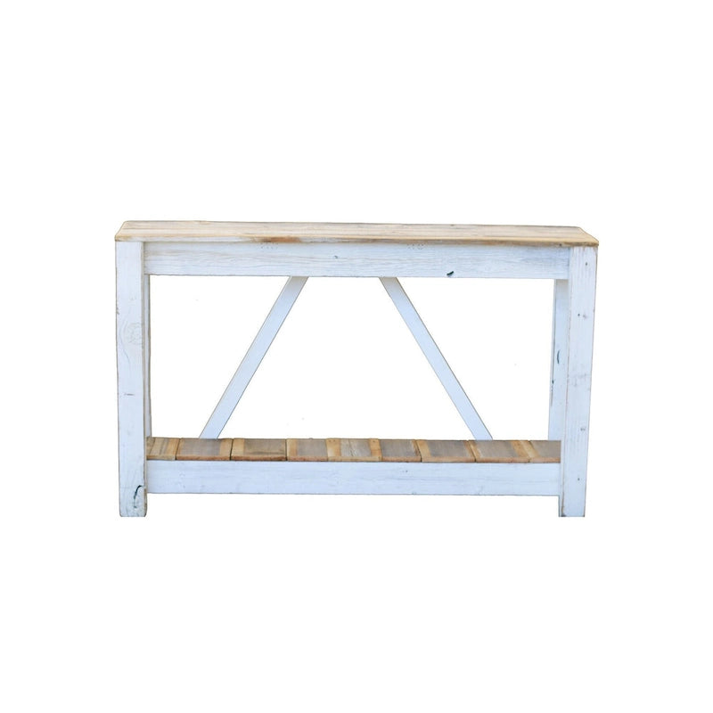 Console en bois de récupération combinée