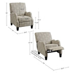 Fauteuil inclinable Lerna Push Back