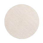 Table basse ronde en bois avec base en X de 36 pouces