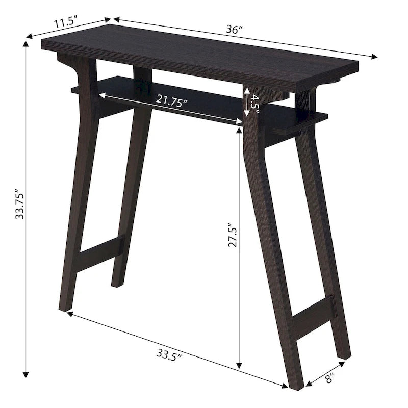 Console Newport Lynda avec étagère