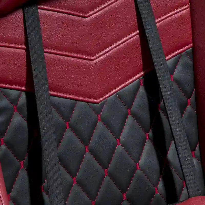 Fauteuil de jeu et de bureau style course avec hauteur réglable, dossier inclinable et support lombaire