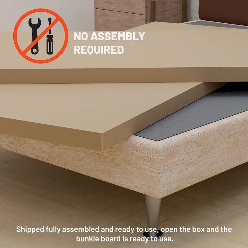 Sommier tapissier séparable de 3,8 cm pour support de matelas