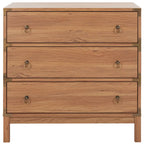 Commode à 3 tiroirs avec quincaillerie dorée