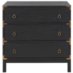 Commode à 3 tiroirs avec quincaillerie dorée