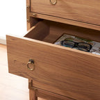 Commode à 3 tiroirs avec quincaillerie dorée