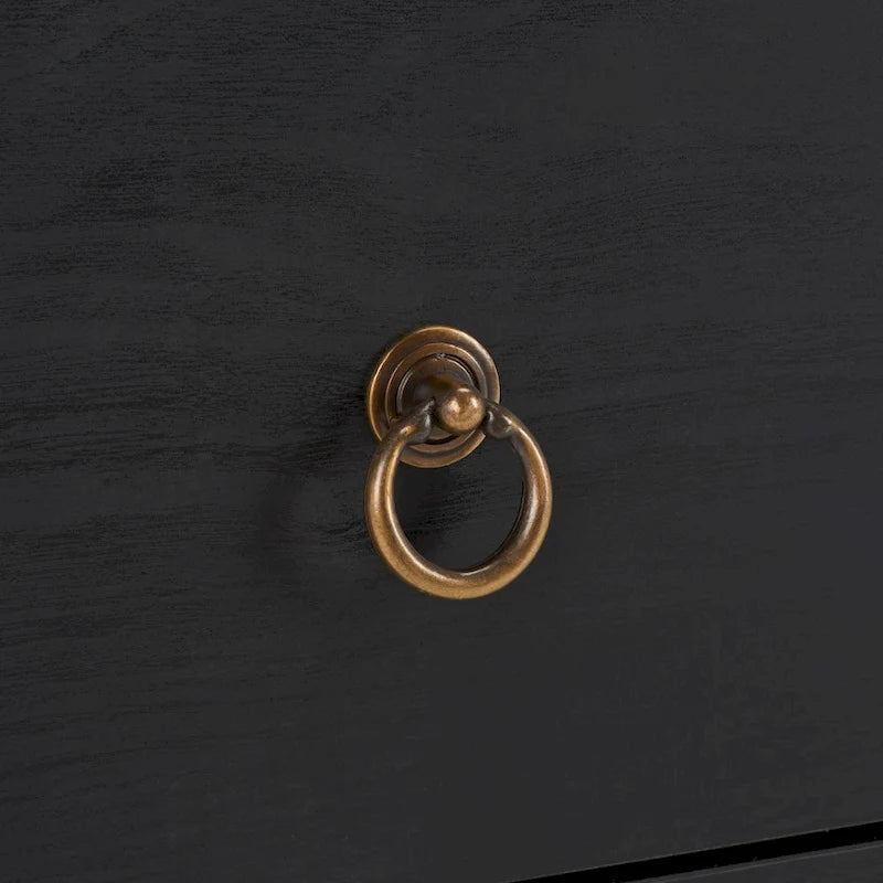 Commode à 3 tiroirs avec quincaillerie dorée