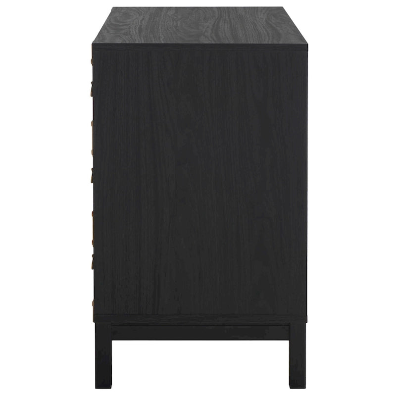Commode à 3 tiroirs avec quincaillerie dorée