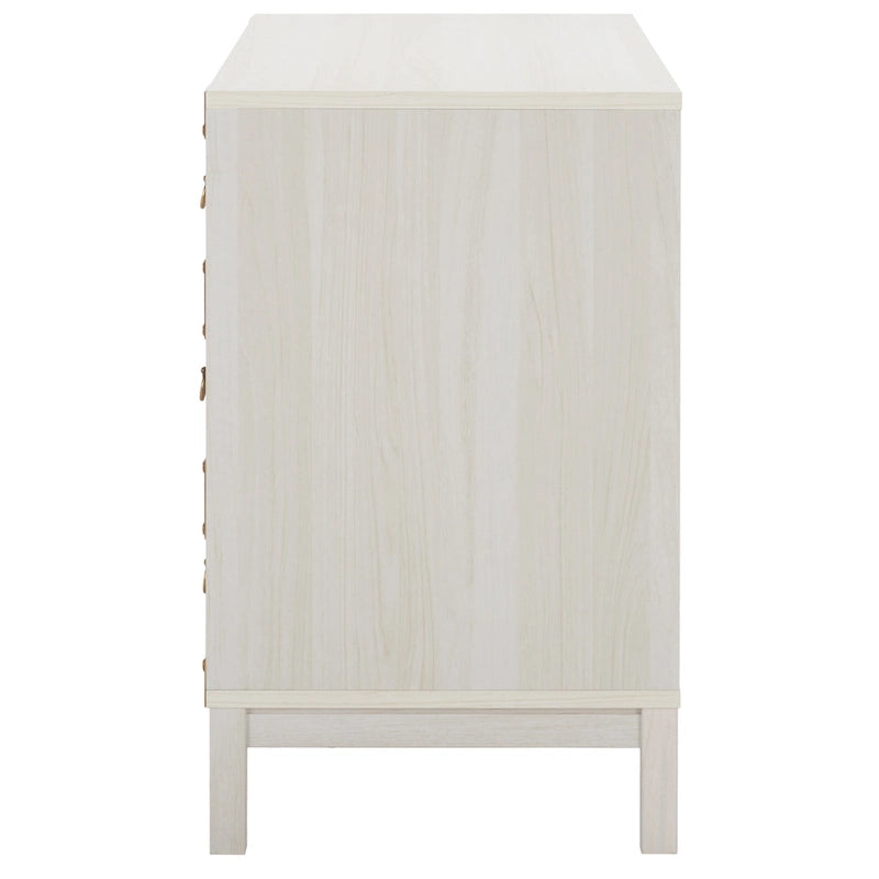 Commode à 3 tiroirs avec quincaillerie dorée