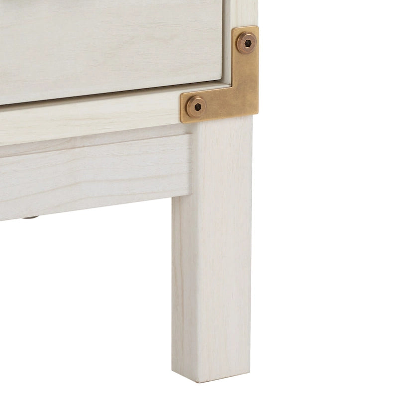 Commode à 3 tiroirs avec quincaillerie dorée