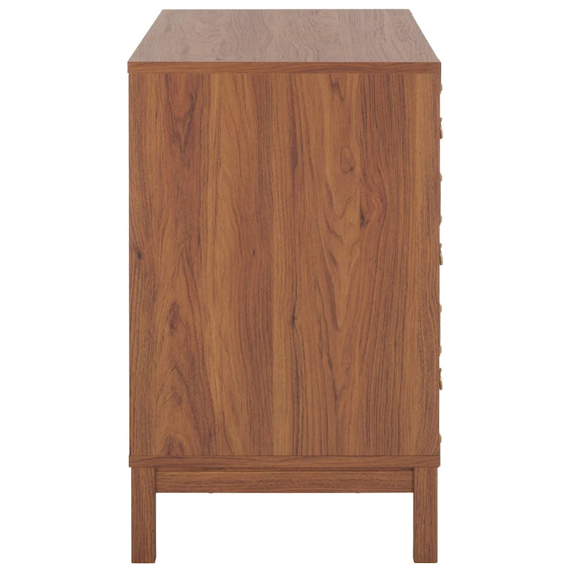 Commode à 3 tiroirs avec quincaillerie dorée