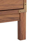 Commode à 3 tiroirs avec quincaillerie dorée
