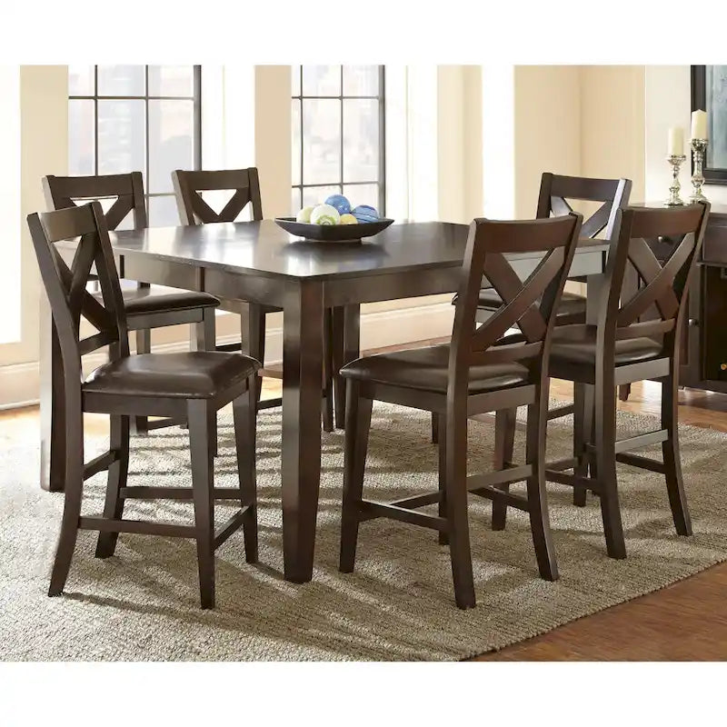 Chaise de comptoir de 24 pouces, ensemble de 2