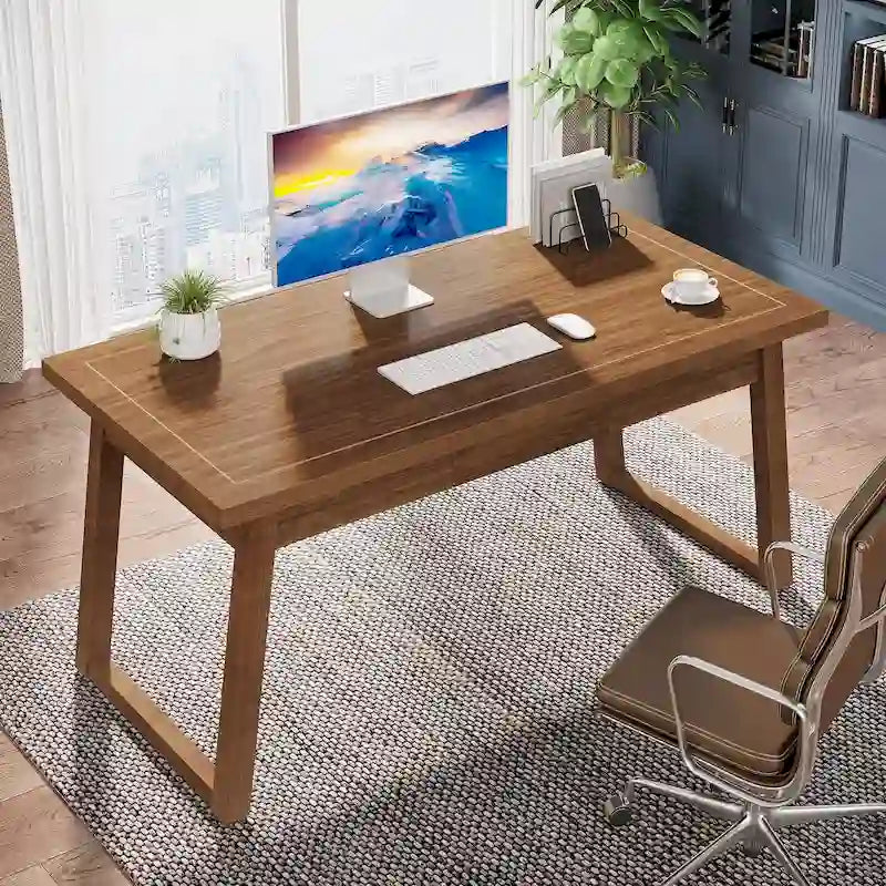 Bureau de direction moderne du milieu du siècle avec tiroir