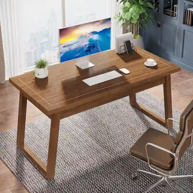 Bureau de direction moderne du milieu du siècle avec tiroir