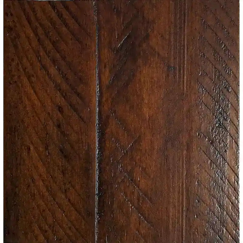 Ensemble de chambre à coucher 5 pièces en bois massif avec rangements