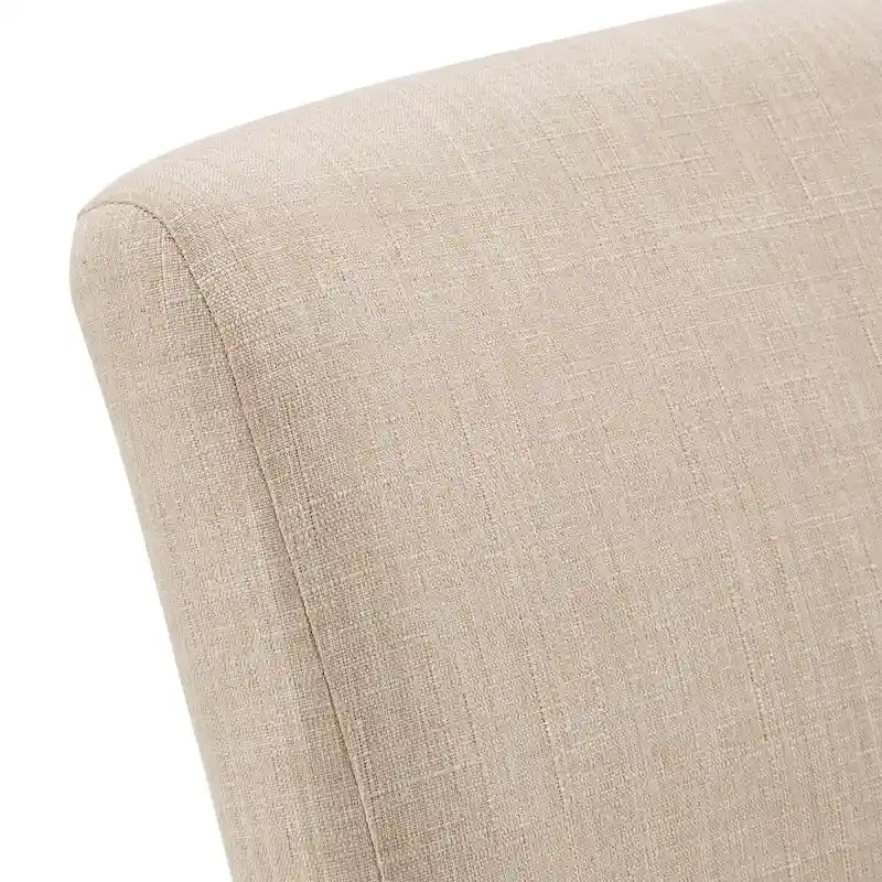 Tabourets de bar hauts à dossier haut Parson Classic en lin (lot de 2)