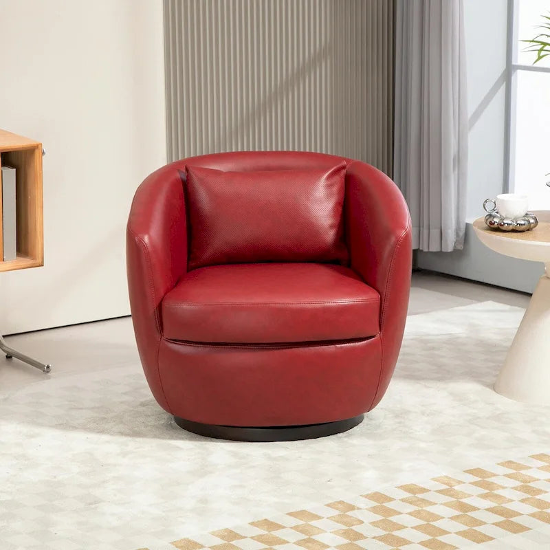Fauteuil pivotant avec rangement intégré