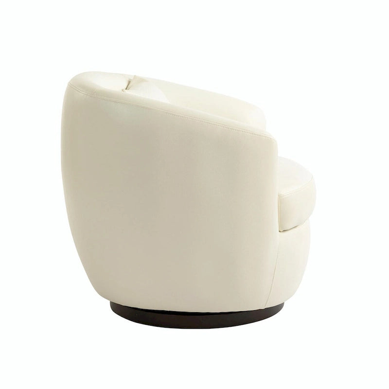 Fauteuil pivotant avec rangement intégré