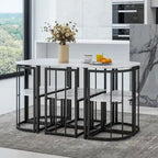 Ensemble table et chaises de salle à manger 7 pièces
