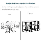 Ensemble table et chaises de salle à manger 7 pièces
