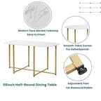 Ensemble table et chaises de salle à manger 7 pièces
