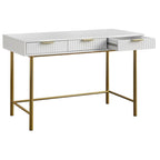Bureau moderne à trois tiroirs