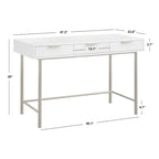Bureau moderne à trois tiroirs