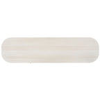 Meuble TV 2 portes tambour et 1 porte vitrée - 59Lx15Px24H